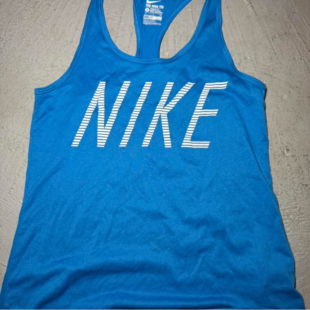 Nike Vibrant Blue Athletic Tank
